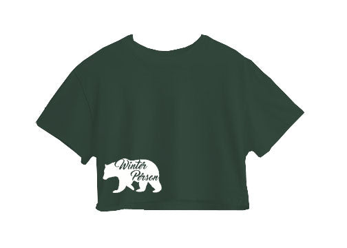 Winter Person Crop Top Winter Person Crop Top