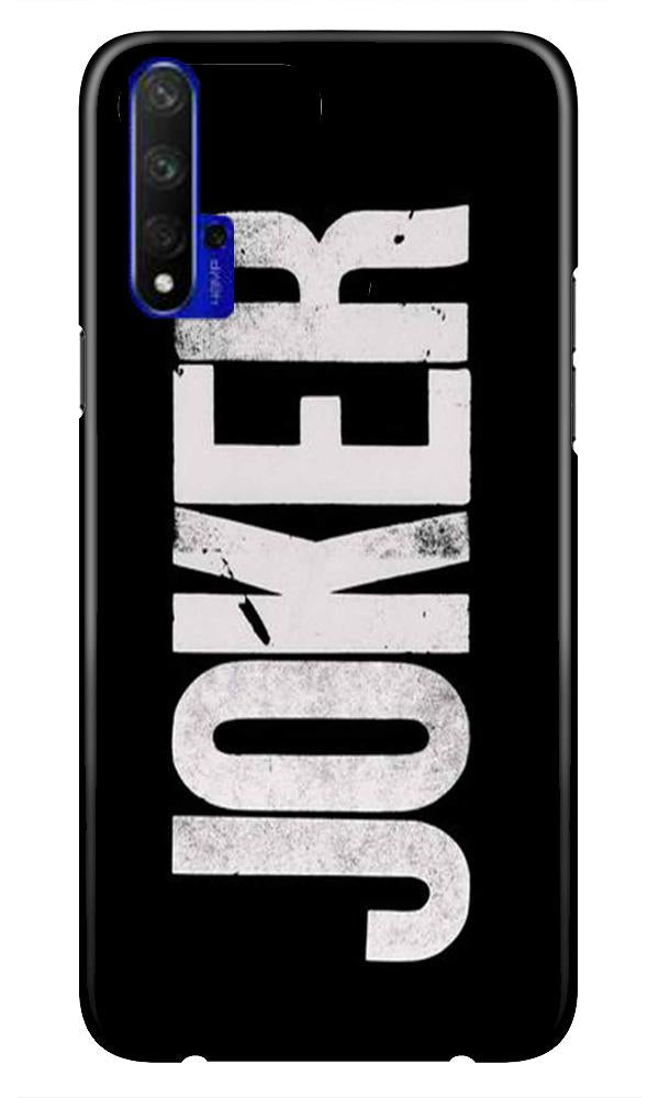 Joker Mobile Back Case for Huawei Honor 20 (Design - 327) Joker Mobile Back Case for Huawei Honor 20 (Design - 327)