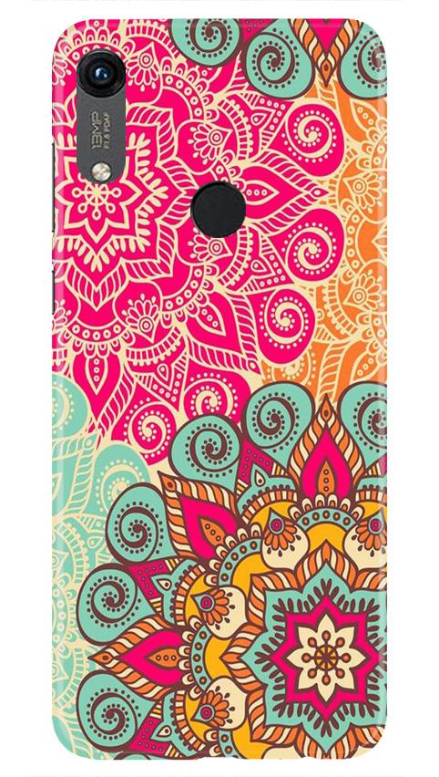 Rangoli art Mobile Back Case for Honor 8A (Design - 6) Rangoli art Case for Honor 8A