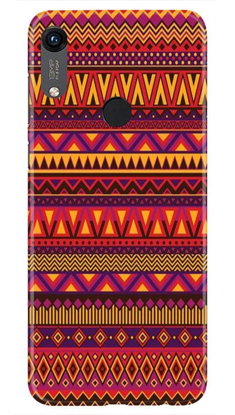 Zigzag line pattern2 Mobile Back Case for Honor 8A (Design - 10) Zigzag line pattern2 Case for Honor 8A