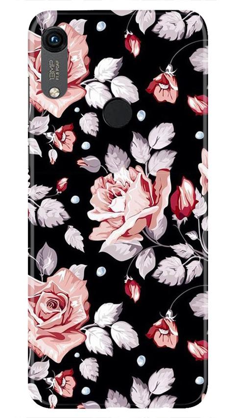 Pink rose Mobile Back Case for Honor 8A (Design - 12) Pink rose Case for Honor 8A