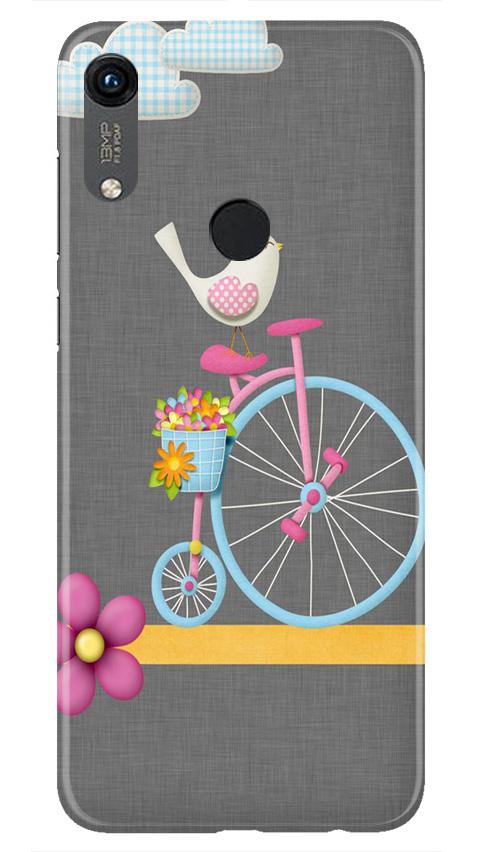 Sparron with cycle Mobile Back Case for Honor 8A (Design - 34) Sparron with cycle Case for Honor 8A