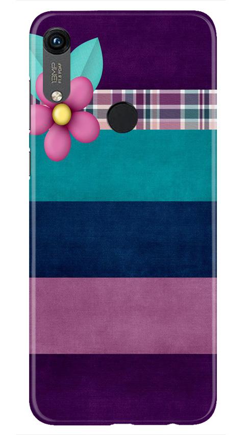 Purple Blue Mobile Back Case for Honor 8A (Design - 37) Purple Blue Case for Honor 8A