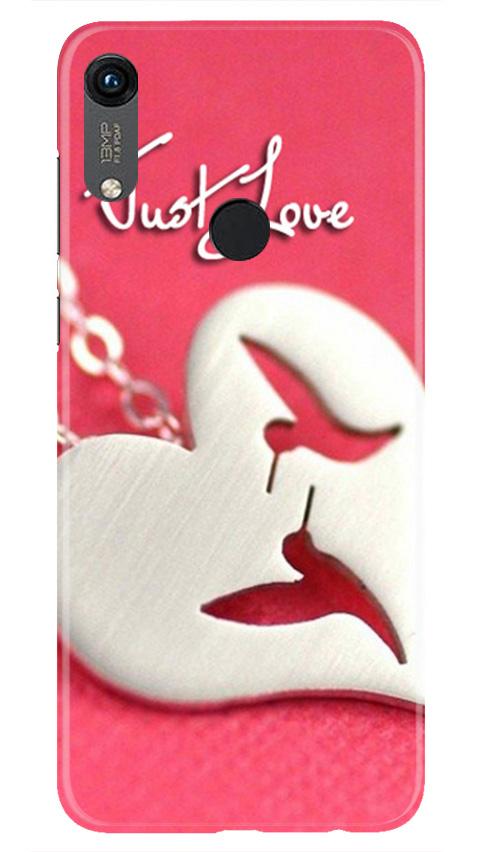 Just love Mobile Back Case for Honor 8A (Design - 88) Just love Case for Honor 8A