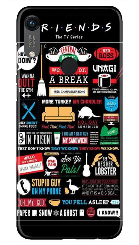 Friends Mobile Back Case for Honor 8A (Design - 145) Friends Case for Honor 8A (Design - 145)