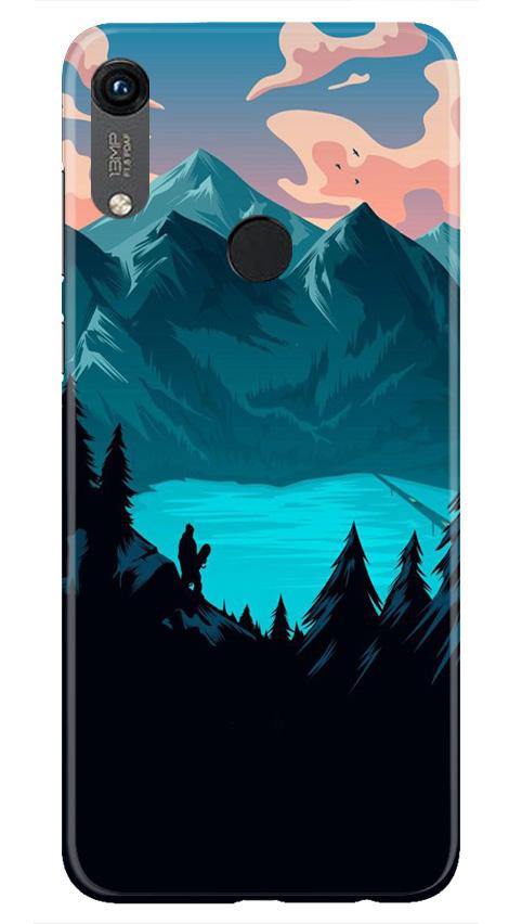 Mountains Mobile Back Case for Honor 8A (Design - 186) Mountains Case for Honor 8A (Design - 186)