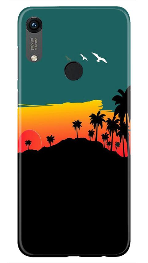 Sky Trees Mobile Back Case for Honor 8A (Design - 191) Sky Trees Case for Honor 8A (Design - 191)