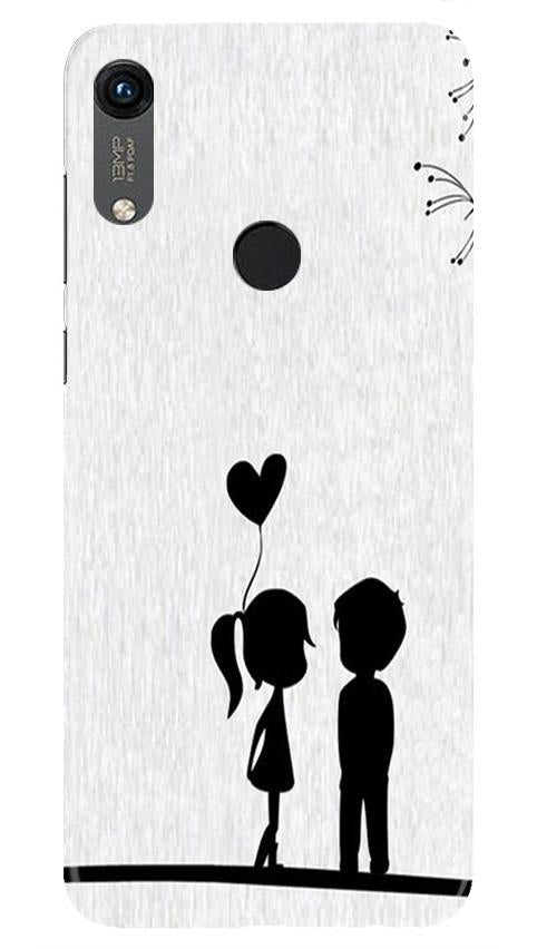 Cute Kid Couple Mobile Back Case for Honor 8A (Design - 283) Cute Kid Couple Case for Honor 8A (Design No. 283)