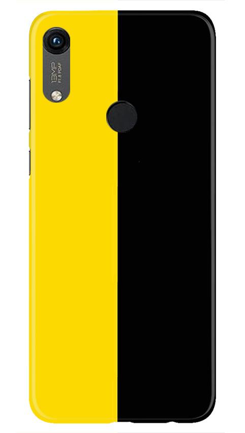Black Yellow Pattern Mobile Back Case for Honor 8A (Design - 397) Black Yellow Pattern Mobile Back Case for Honor 8A (Design - 397)