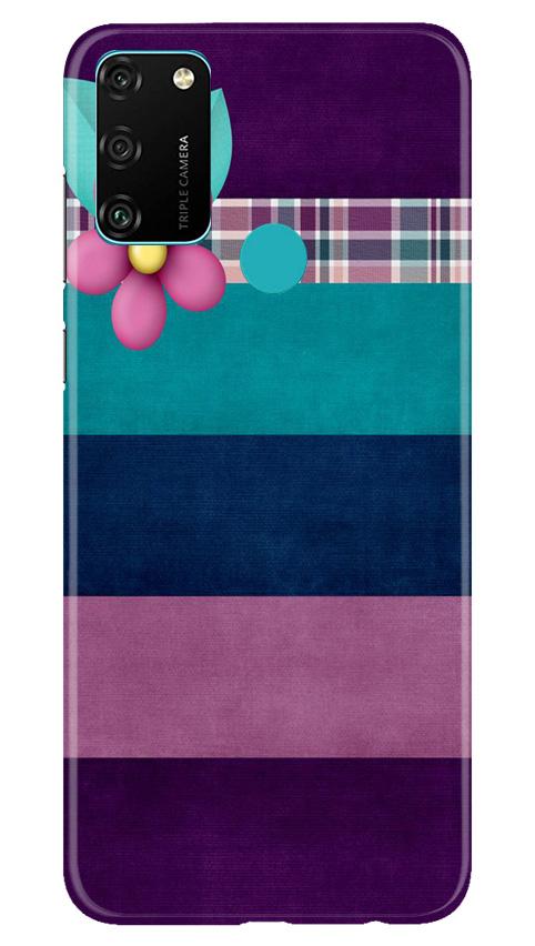 Purple Blue Mobile Back Case for Honor 9A (Design - 37) Purple Blue Case for Honor 9A