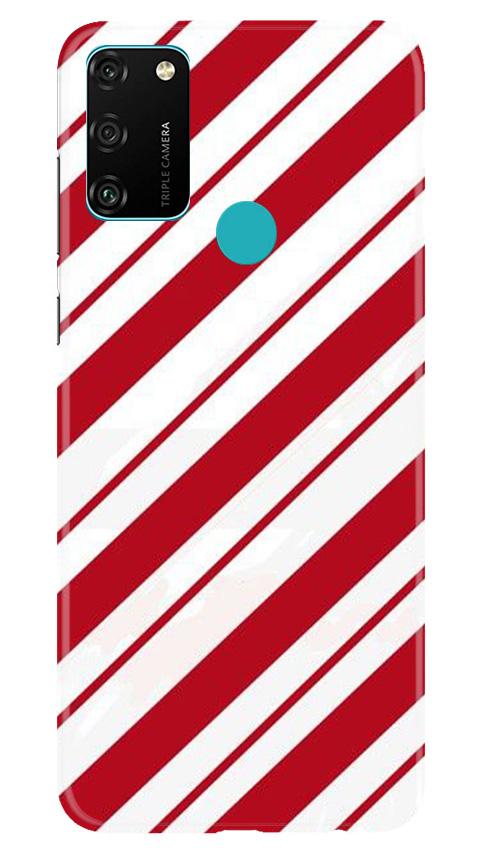 Red White Mobile Back Case for Honor 9A (Design - 44) Red White Case for Honor 9A