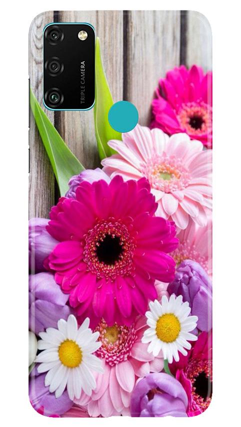 Coloful Daisy2 Mobile Back Case for Honor 9A (Design - 76) Coloful Daisy2 Case for Honor 9A
