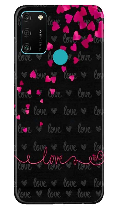 Love in Air Mobile Back Case for Honor 9A (Design - 89) Love in Air Case for Honor 9A