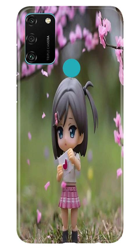 Cute Girl Mobile Back Case for Honor 9A (Design - 92) Cute Girl Case for Honor 9A