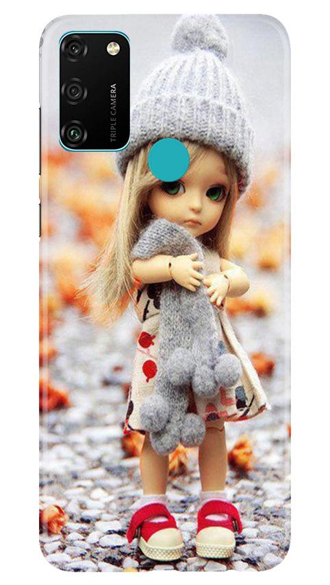 Cute Doll Mobile Back Case for Honor 9A (Design - 93) Cute Doll Case for Honor 9A