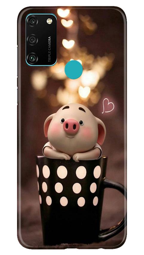 Cute Bunny Mobile Back Case for Honor 9A (Design - 213) Cute Bunny Case for Honor 9A (Design No. 213)