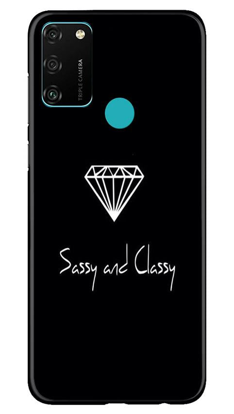 Sassy and Classy Mobile Back Case for Honor 9A (Design - 264) Sassy and Classy Case for Honor 9A (Design No. 264)