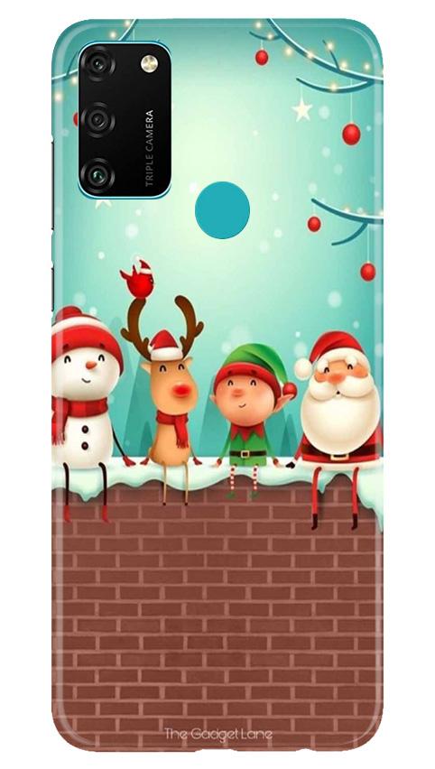 Santa Claus Mobile Back Case for Honor 9A (Design - 334) Santa Claus Mobile Back Case for Honor 9A (Design - 334)