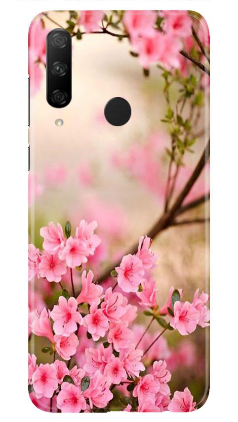 Pink flowers Mobile Back Case for Honor 9x (Design - 69) Pink flowers Case for Honor 9x