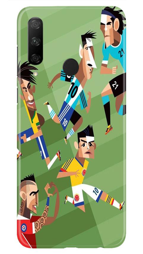 Football Mobile Back Case for Honor 9x (Design - 166) Football Case for Honor 9x (Design - 166)