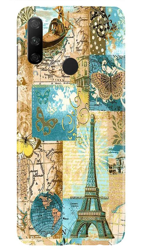 Travel Eiffel Tower Mobile Back Case for Honor 9x (Design - 206) Travel Eiffel Tower Case for Honor 9x (Design No. 206)