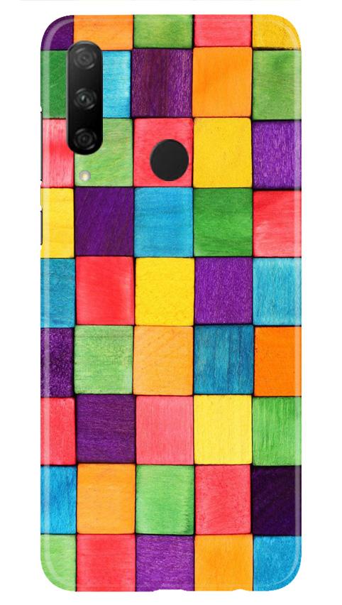 Colorful Square Mobile Back Case for Honor 9x (Design - 218) Colorful Square Case for Honor 9x (Design No. 218)