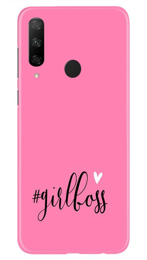 Girl Boss Pink Mobile Back Case for Honor 9x (Design - 269) Girl Boss Pink Case for Honor 9x (Design No. 269)