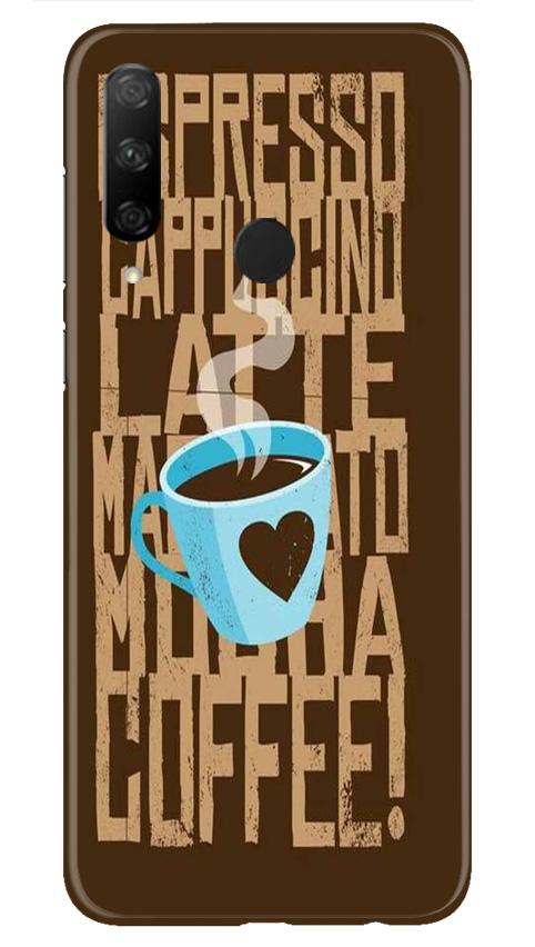 Love Coffee Mobile Back Case for Honor 9X (Design - 351) Love Coffee Mobile Back Case for Honor 9X (Design - 351)