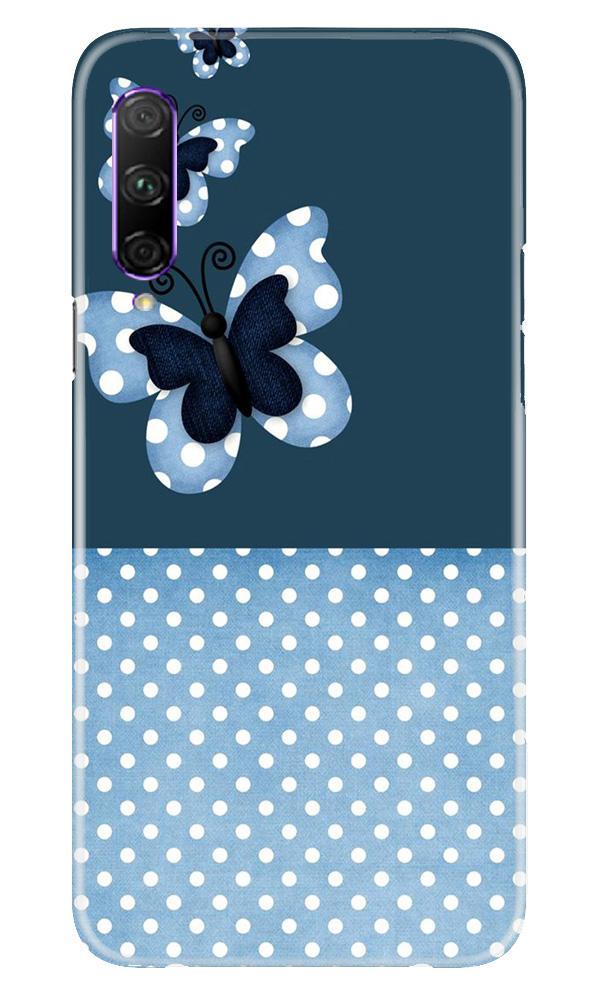 White dots Butterfly Mobile Back Case for Honor 9x Pro (Design - 31) White dots Butterfly Case for Honor 9x Pro