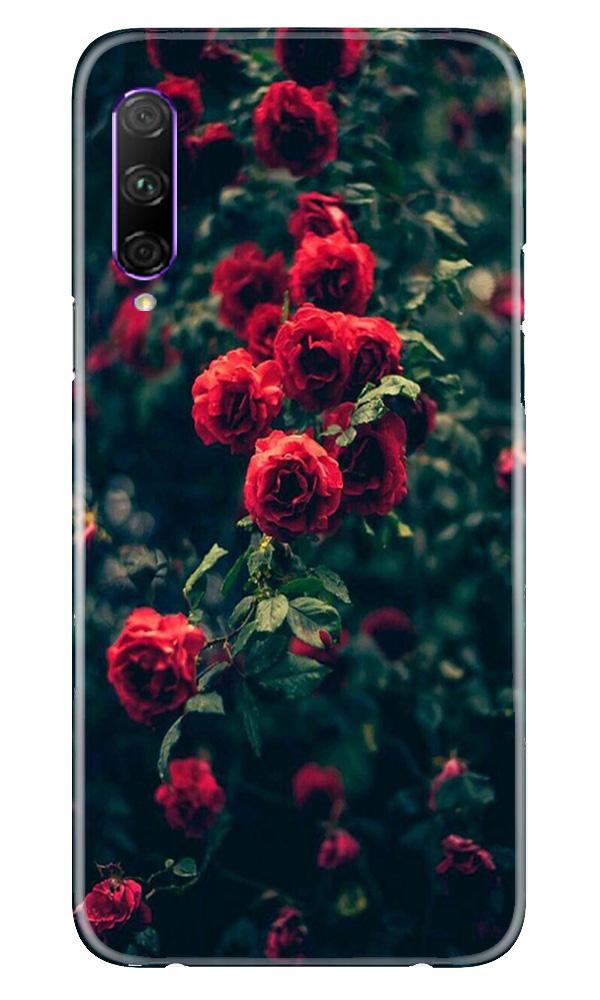 Red Rose Mobile Back Case for Huawei Y9s (Design - 66) Red Rose Case for Huawei Y9s