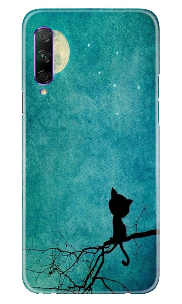 Moon cat Mobile Back Case for Huawei Y9s (Design - 70) Moon cat Case for Huawei Y9s