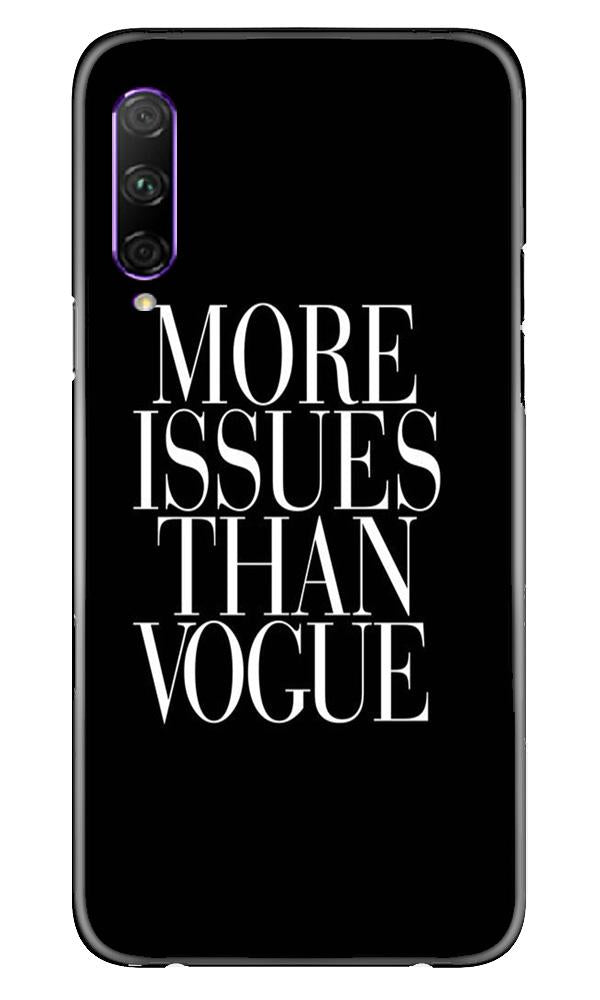 More Issues than Vague Mobile Back Case for Huawei Y9s (Design - 74) More Issues than Vague Case for Huawei Y9s