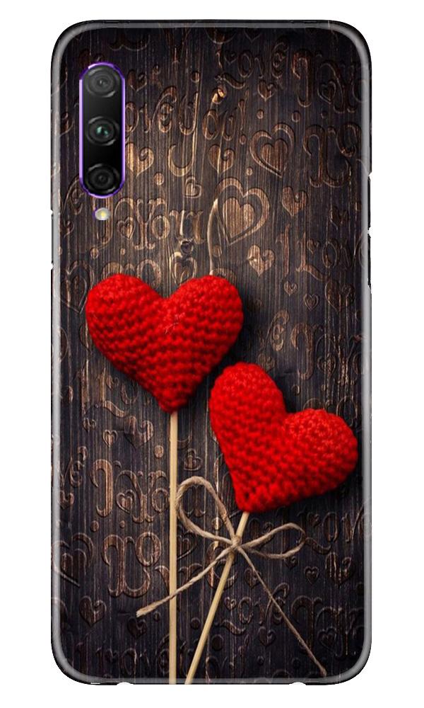 Red Hearts Mobile Back Case for Honor 9x Pro (Design - 80) Red Hearts Case for Honor 9x Pro