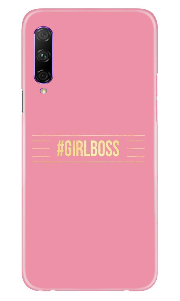 Girl Boss Pink Mobile Back Case for Honor 9x Pro (Design - 263) Girl Boss Pink Case for Honor 9x Pro (Design No. 263)