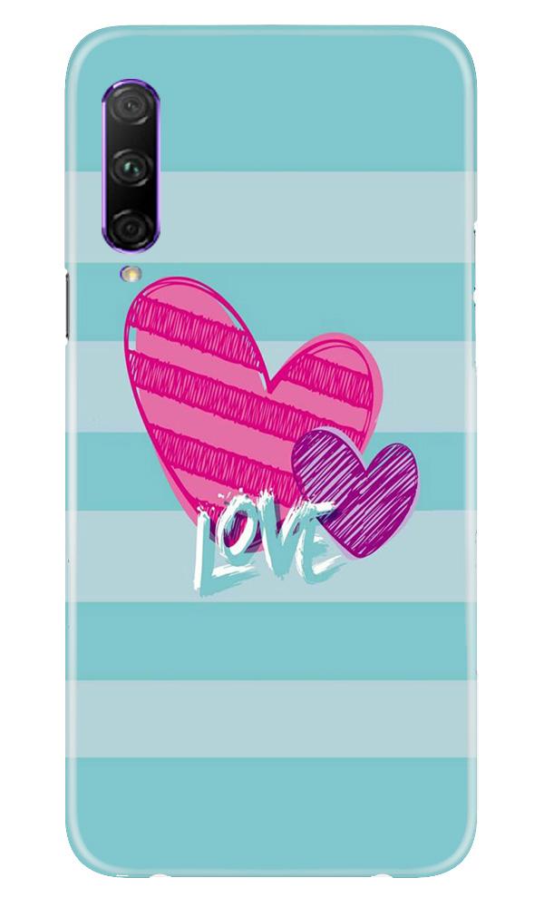 Love Mobile Back Case for Huawei Y9s (Design - 299) Love Case for Huawei Y9s (Design No. 299)