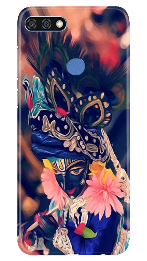 Lord Krishna Mobile Back Case for Huawei 7C (Design - 16) Lord Krishna Case for Huawei 7C
