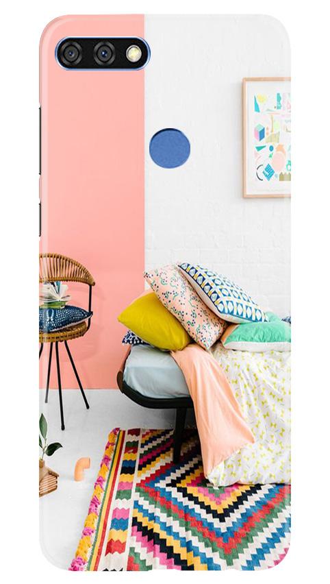 Home Décor Mobile Back Case for Huawei 7C (Design - 60) Home Décor Case for Huawei 7C