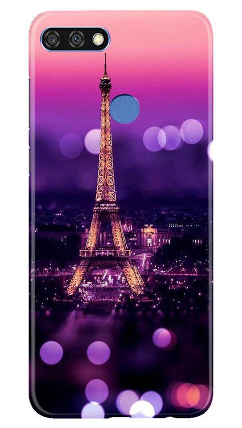 Eiffel Tower Mobile Back Case for Huawei 7C (Design - 86) Eiffel Tower Case for Huawei 7C