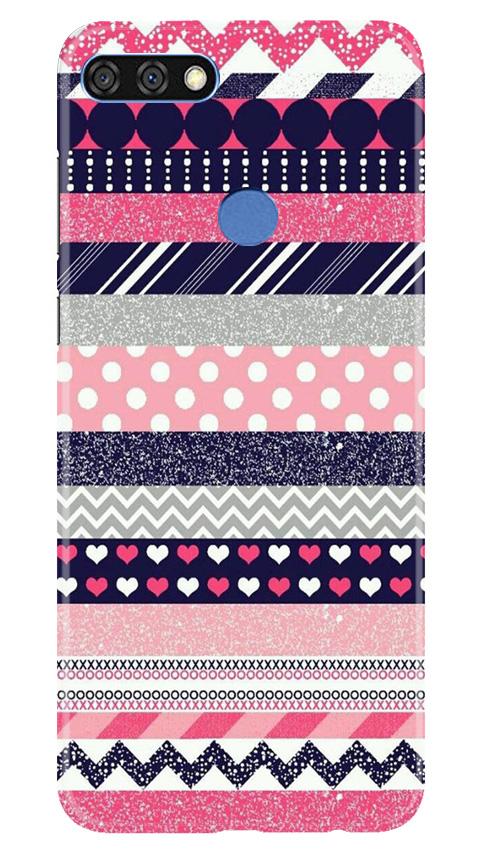 Pattern3 Mobile Back Case for Huawei 7C (Design - 90) Pattern3 Case for Huawei 7C