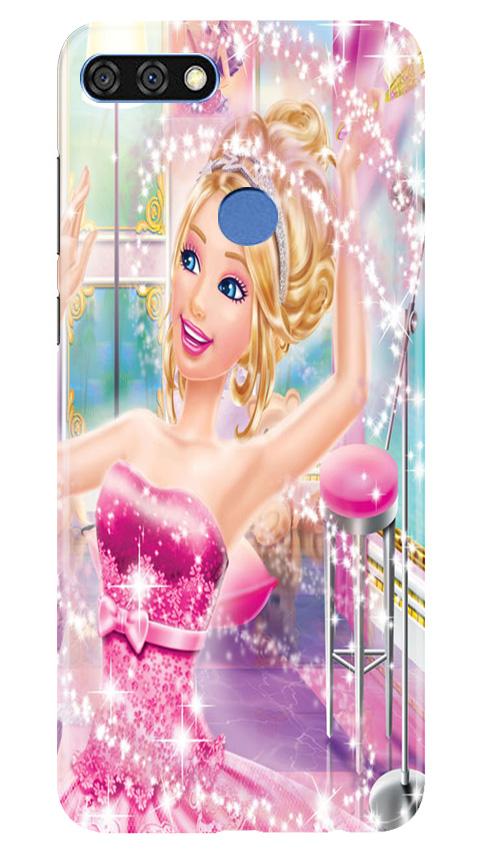 Princesses Mobile Back Case for Huawei 7C (Design - 95) Princesses Case for Huawei 7C