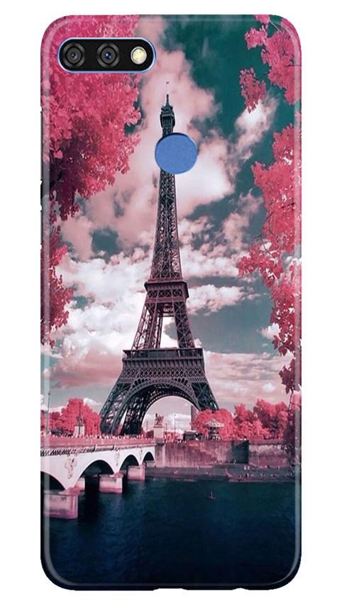 Eiffel Tower Mobile Back Case for Huawei 7C (Design - 101) Eiffel Tower Case for Huawei 7C (Design - 101)