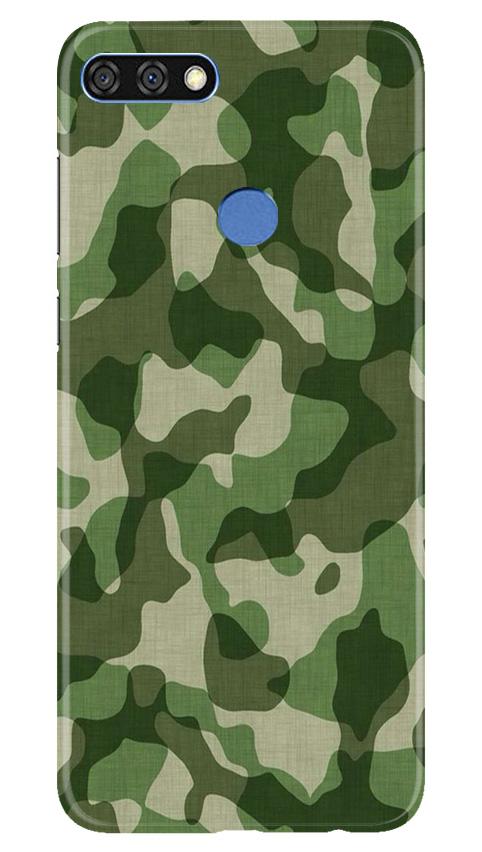 Army Camouflage Mobile Back Case for Huawei 7C (Design - 106) Army Camouflage Case for Huawei 7C (Design - 106)