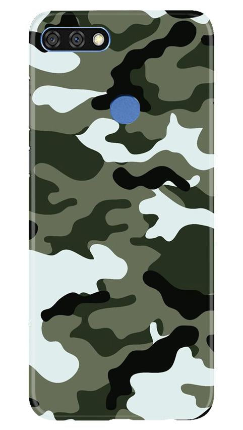 Army Camouflage Mobile Back Case for Huawei 7C (Design - 108) Army Camouflage Case for Huawei 7C (Design - 108)