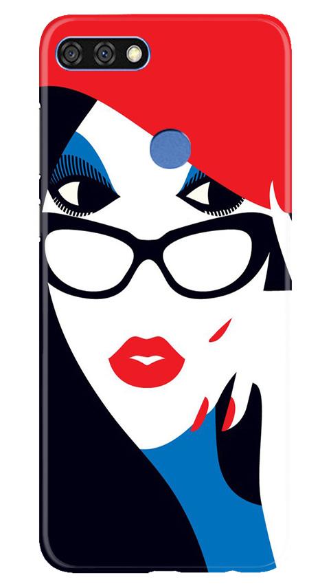 Girlish Mobile Back Case for Huawei 7C (Design - 131) Girlish Case for Huawei 7C (Design - 131)