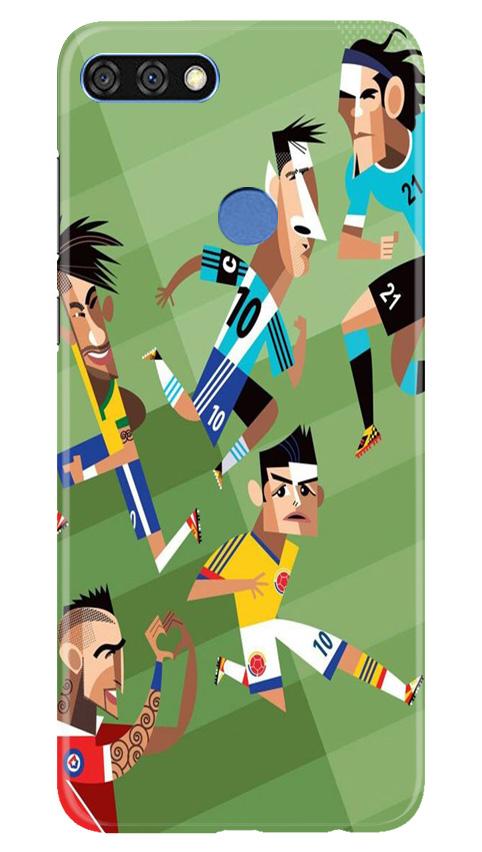Football Mobile Back Case for Huawei 7C (Design - 166) Football Case for Huawei 7C (Design - 166)