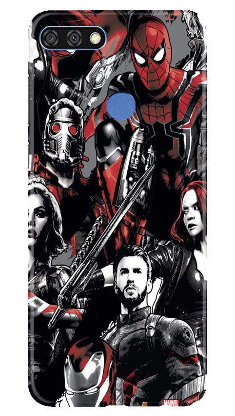 Avengers Mobile Back Case for Huawei 7C (Design - 190) Avengers Case for Huawei 7C (Design - 190)