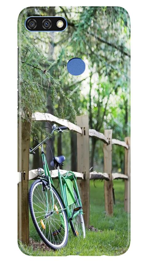 Bicycle Mobile Back Case for Huawei 7C (Design - 208) Bicycle Case for Huawei 7C (Design No. 208)