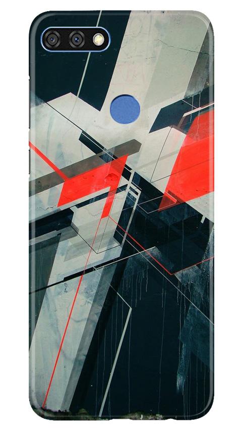 Modern Art Mobile Back Case for Huawei 7C (Design - 231) Modern Art Case for Huawei 7C (Design No. 231)