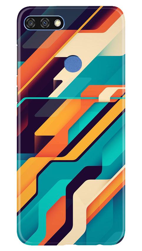 Modern Art Mobile Back Case for Huawei 7C (Design - 233) Modern Art Case for Huawei 7C (Design No. 233)