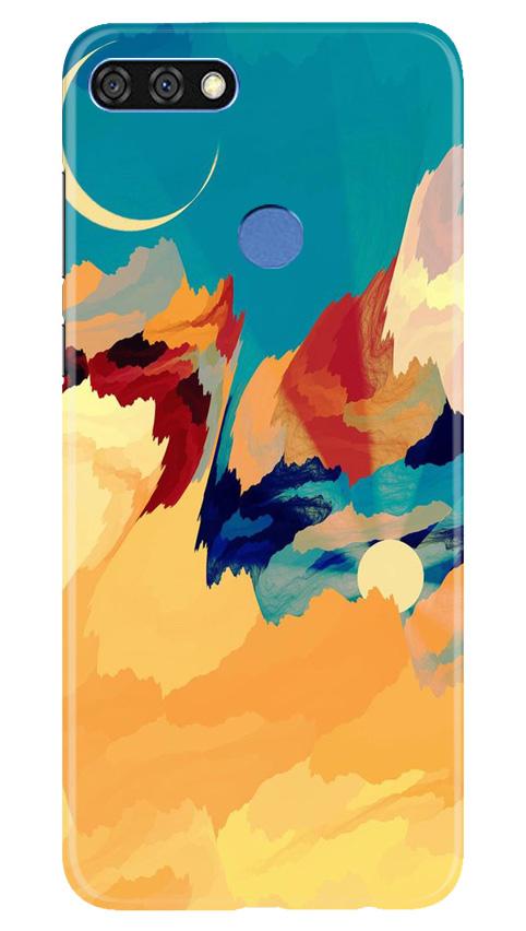 Modern Art Mobile Back Case for Huawei 7C (Design - 236) Modern Art Case for Huawei 7C (Design No. 236)